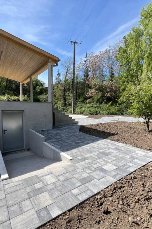 R&eacute;alisation de pavage, dallage, pose d&rsquo;enrob&eacute; macadam &agrave; Richwiller proche de Kingersheim Rixheim 2